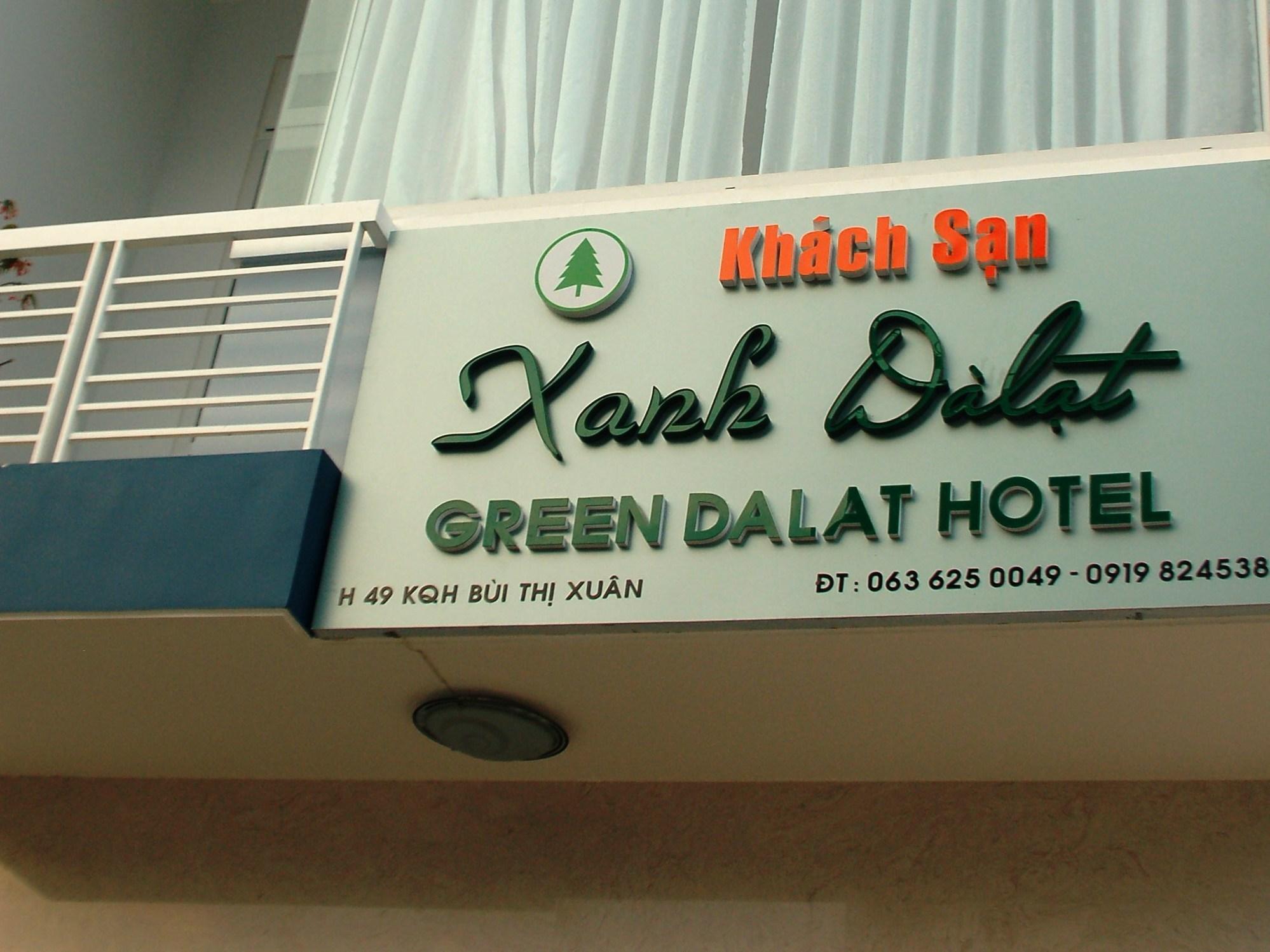 Green Dalat Hotell Exteriör bild